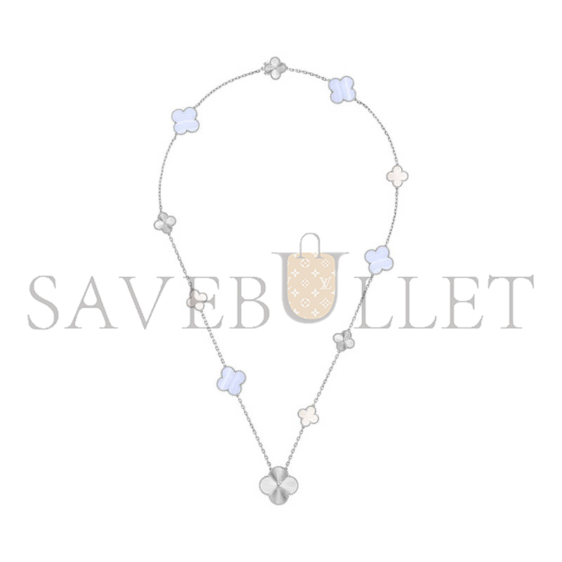 VAN CLEEF ARPELS MAGIC ALHAMBRA TRANSFORMABLE LONG NECKLACE, 15 MOTIFS VCARPGV000